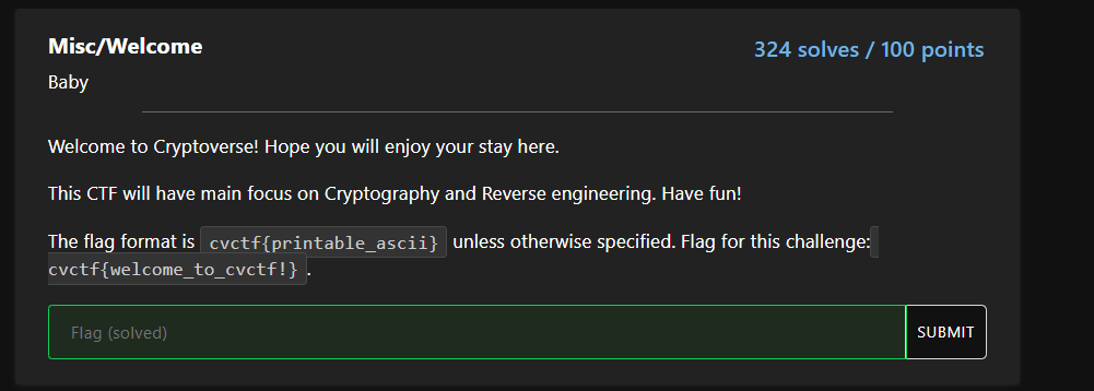 Cryptoverse Ctf