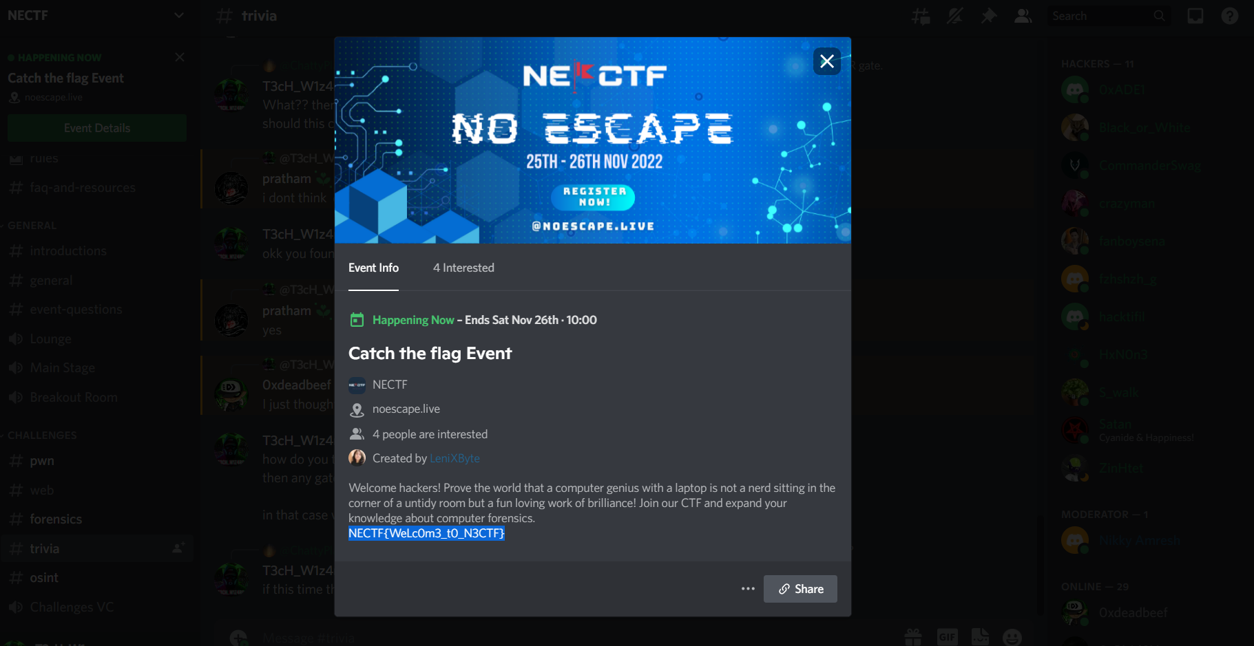 NoEscape CTF