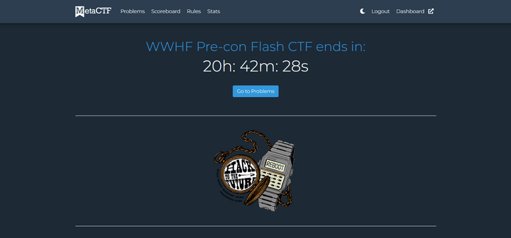 WWHF Pre-con Flash CTF - Writeup