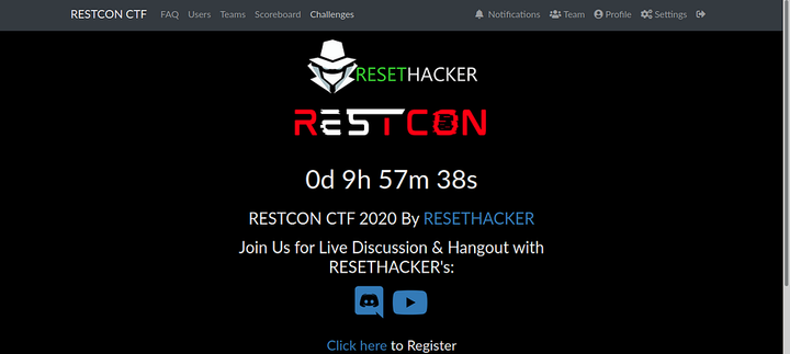 RESTCON 2020 CTF